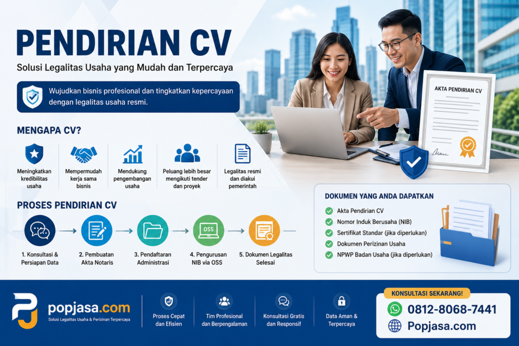 Pendirian CV