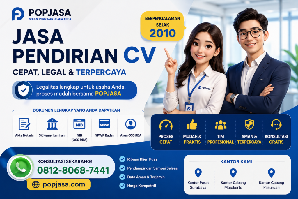 Jasa Pendirian CV