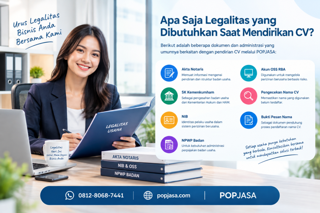 Jasa Pendirian CV Popjasa