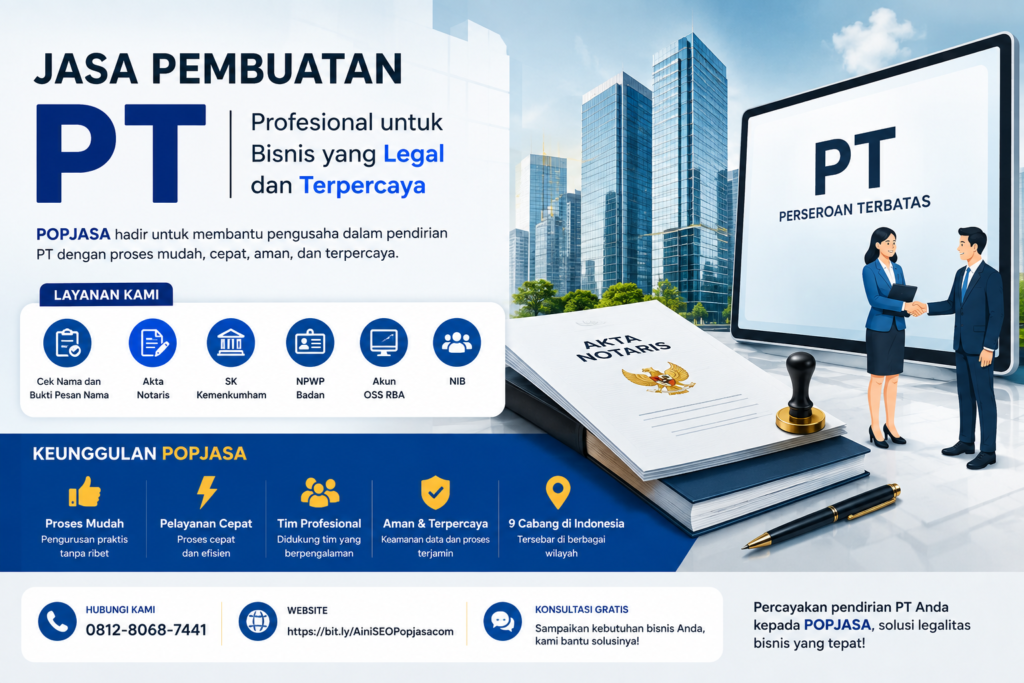 Jasa Pembuatan PT