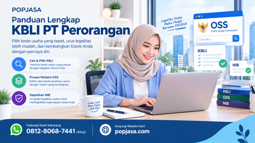 KBLI PT Perorangan